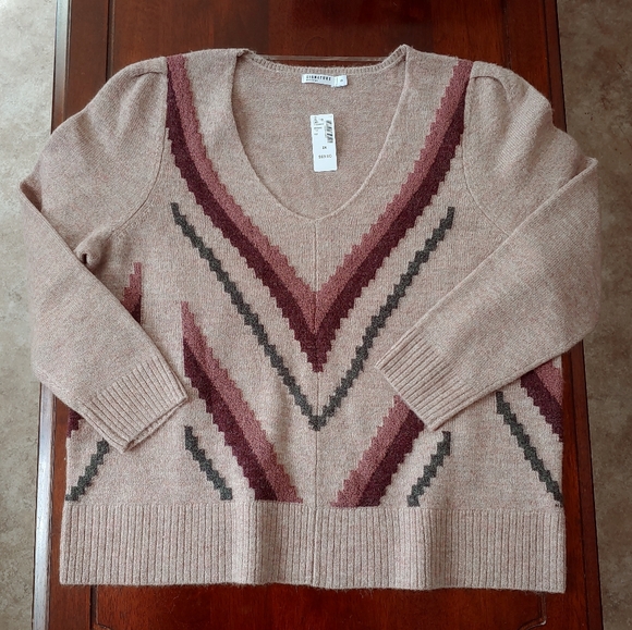 🍁❄️NWT, Reitmans signature, beige warm sweater, fall, spring, winter - Picture 9 of 14